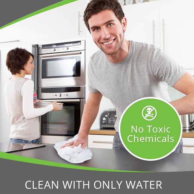 Microfiber Magic Streak Free Cleaning Cloth 6 Pack Clean Any Surface - Image 4
