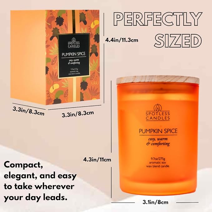 Pumpkin Spice Candle - Image 4