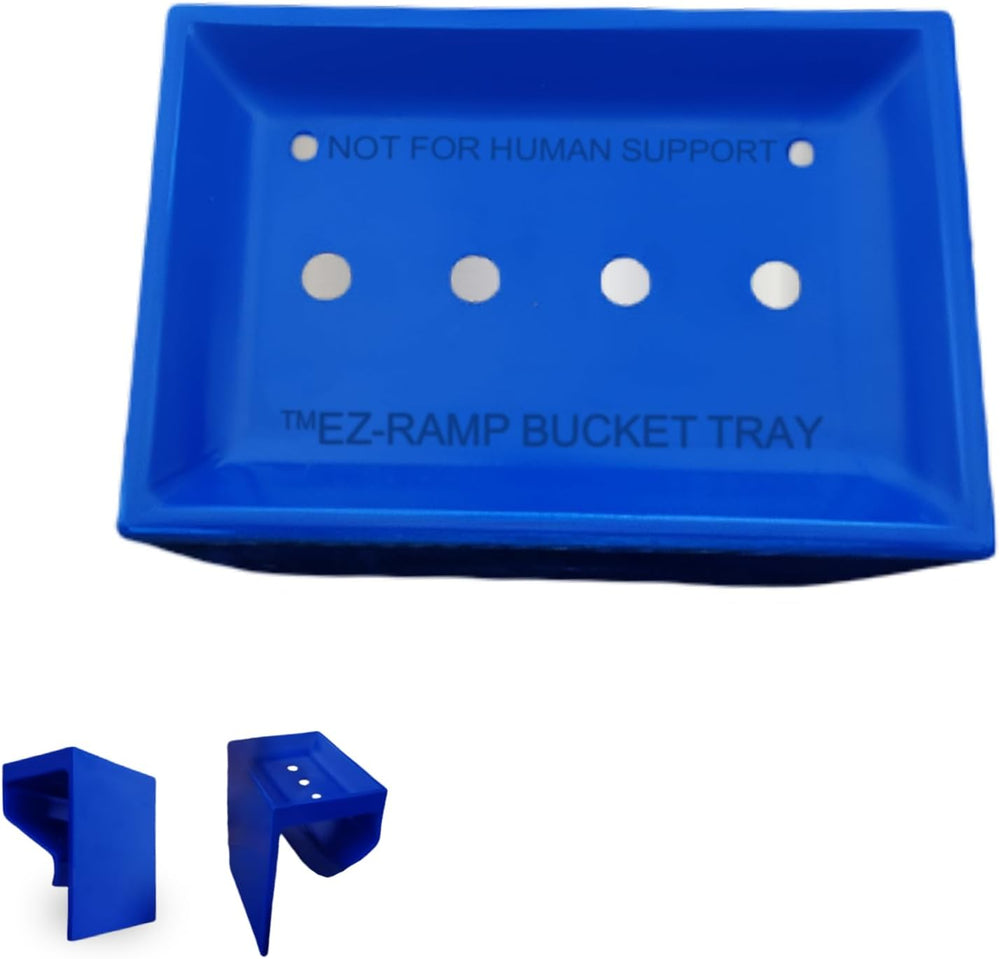 Lineman Bucket Tray for Bucket Truck – Blue Aerial Bucket Lip Tray with Paten...