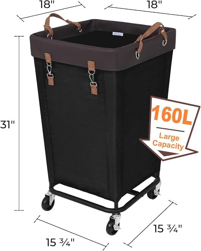 StorageWorks 160L Laundry Basket - Image 2