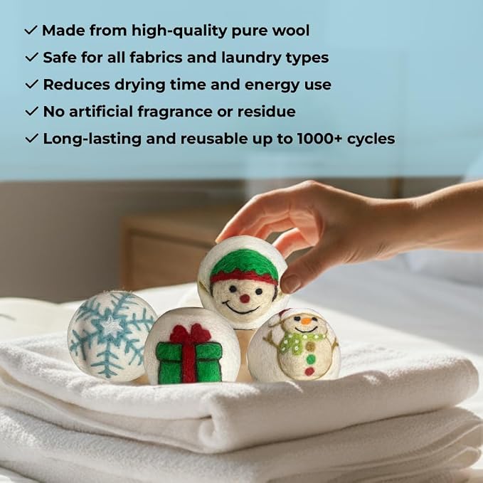 Ezhippie Quality Wool Dryer Balls - Image 6