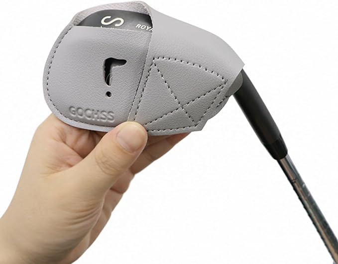 I Golf Iron Headcovers 10pcs PU Fit Both Right-Handed Clubs Golf Club Protector - Image 5