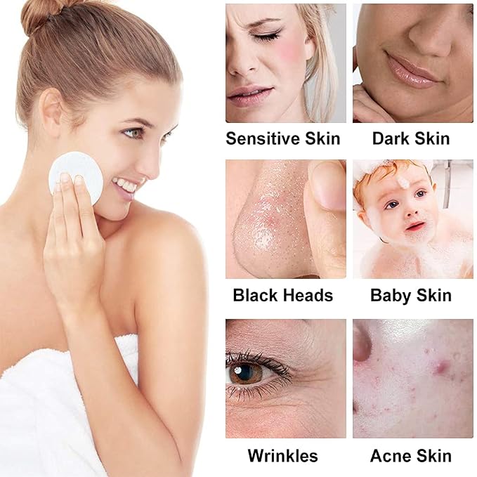 METUUTER 50 PCS Compressed Facial Sponges - Image 6