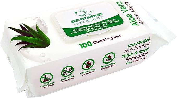 Best Pet Supplies Pet Wipes for Dogs by BestPetSuppliesLLC