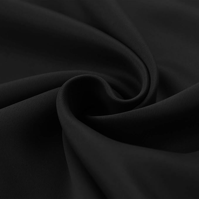BGment Rod Pocket Blackout Curtains 48 Inches Length - Image 6