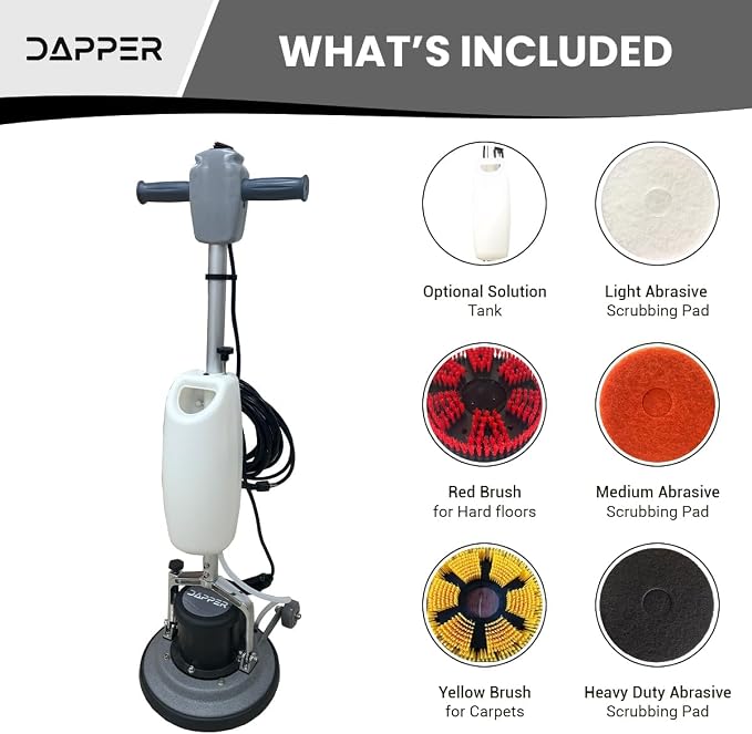 13" Heavy-duty Multi-Functional Floor Buffer Polisher Machine - Image 6