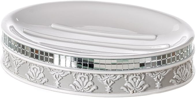 Creative Scents Mirror Damask Soap Dish by CreativeScents