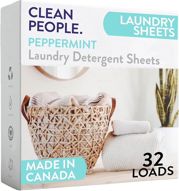 The Clean People Laundry Detergent Sheets by CleanPeople