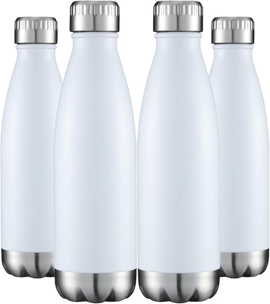 HASLE OUTFITTERS 17oz Stainless Steel Water Bottles Bulk, Vacuum Insulated by HASLEOUTFITTERS
