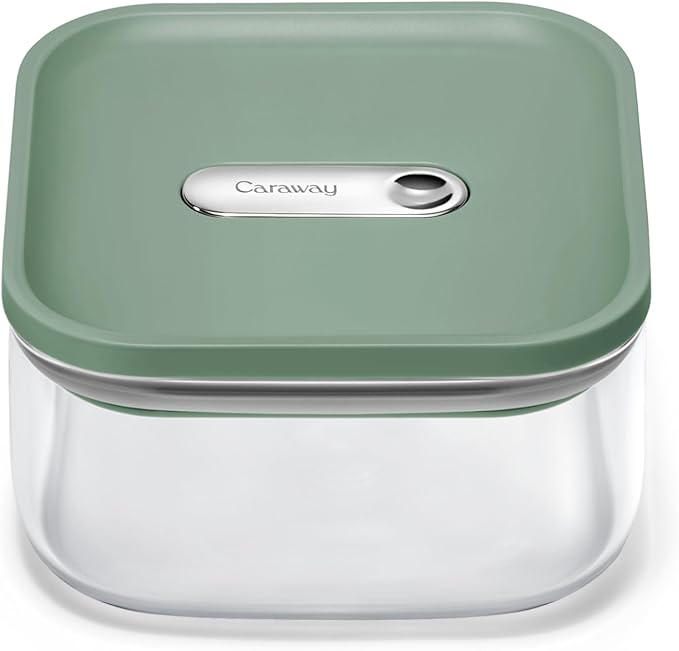 Caraway 1qt Glass Airtight Food Storage Container by Caraway