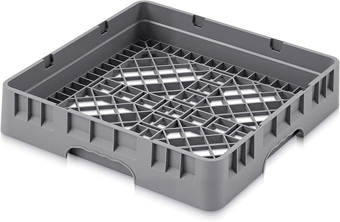 Commercial Dishwasher Tray Rack Polypropylene Full Size Flatware Rack by Aurelema