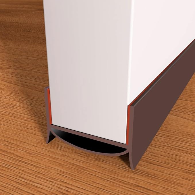 Door Draft Stopper, Strong Adhesive Door Sweep by YYGCL
