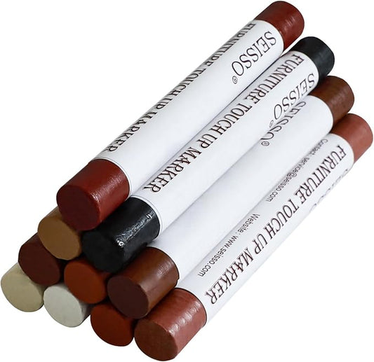 SEISSO Wood Filler Sticks, Furniture Wax Crayons by SEISSO