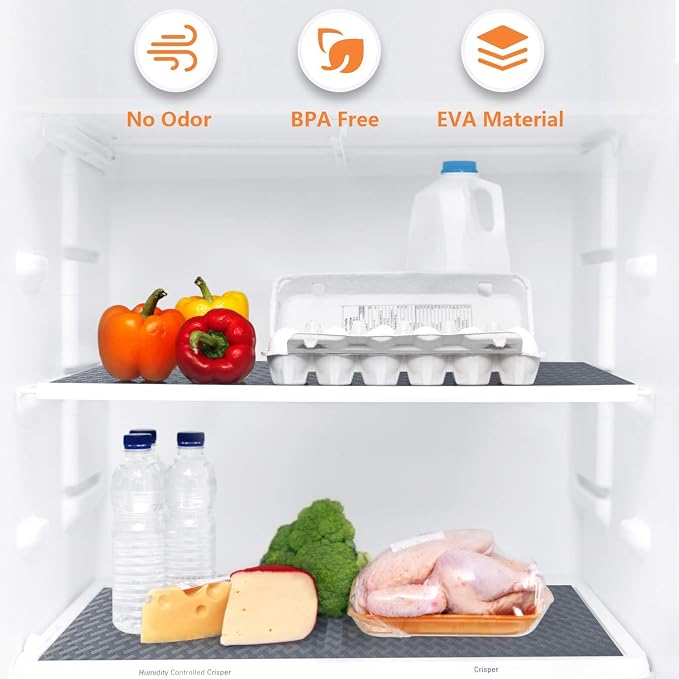 Shelf Liners for Kitchen Cabinets Refrigerator Liners Waterproof Kitchen - Image 7