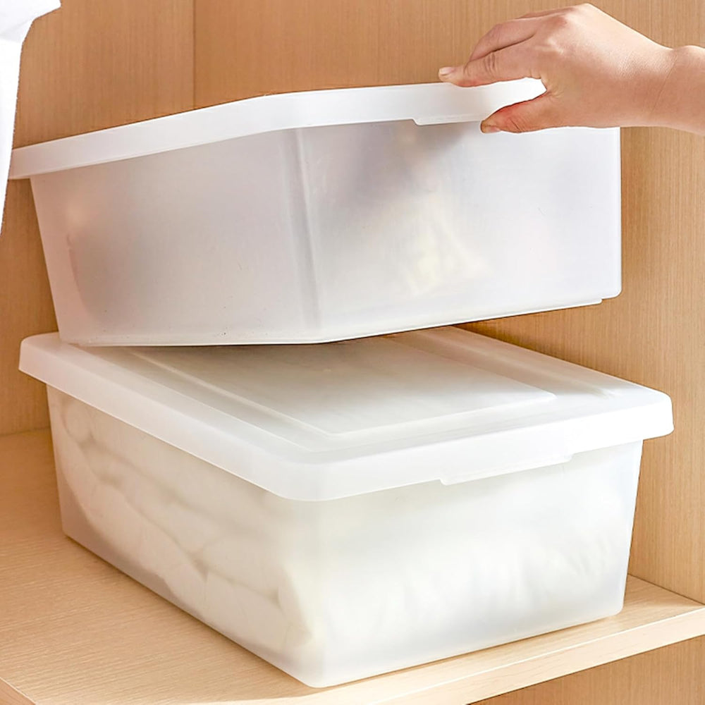 15 QuartStackable Plastic Storage Bins