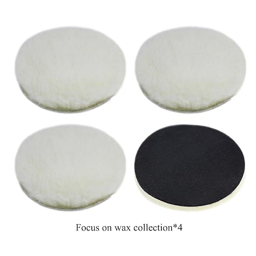 Car Foam Polishing Buffing Kit, Polishing Buffing Pads, Wool Pads, Polishing & - Image 6
