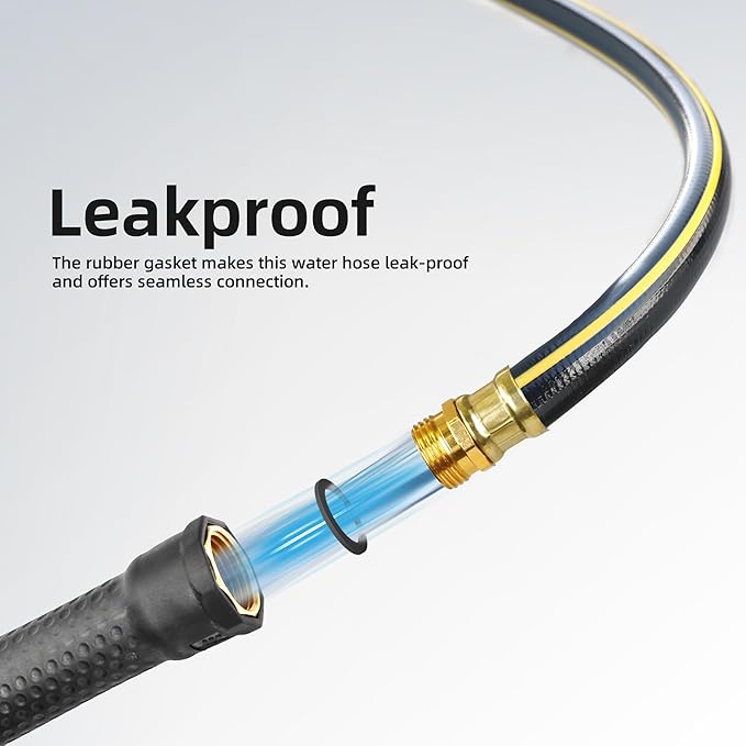 Solution4Patio Lead-in Garden Hose 3/4 in. x 25 ft. -Heavy Duty Durable - Image 4