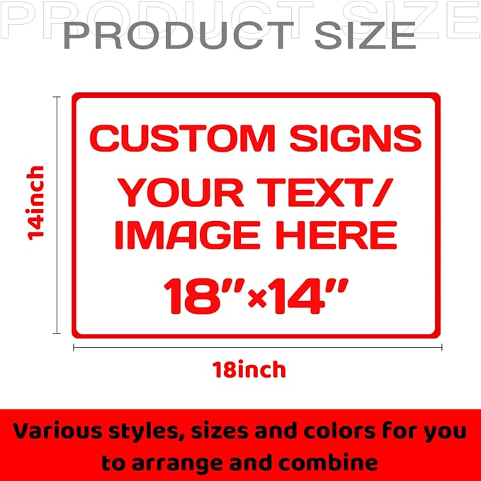 Custom Aluminum Weatherproof Metal Signs - Image 2