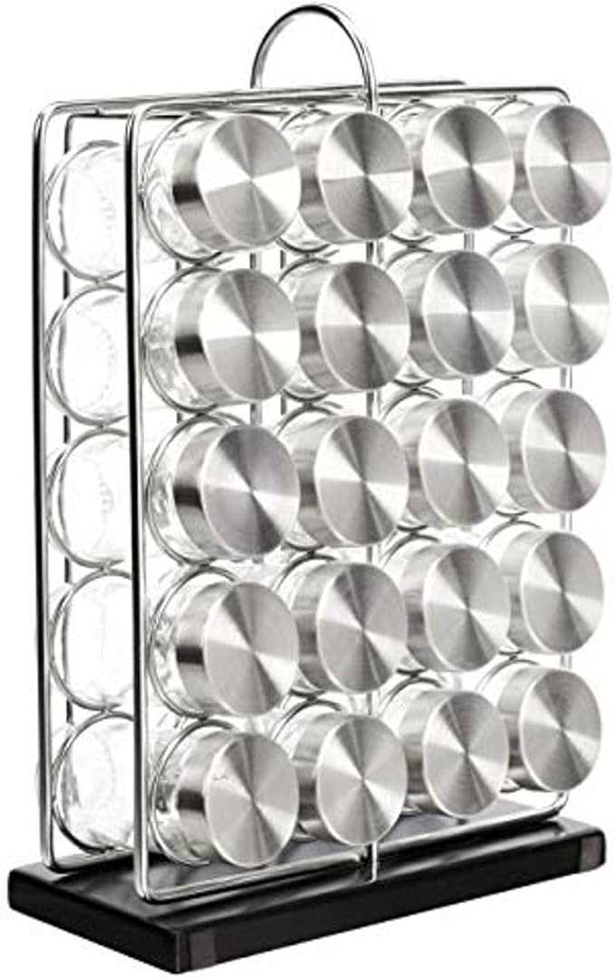 Amazon Basics 20 Jars Spice Organizer Rack by AmazonBasics