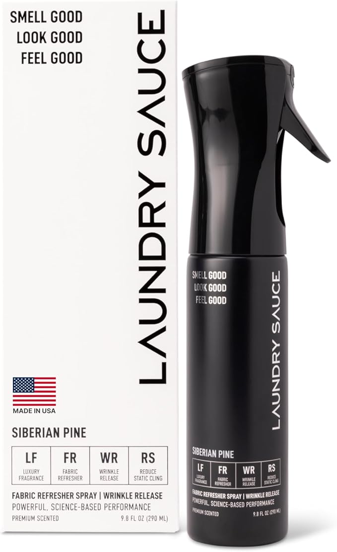 Laundry Sauce Fabric Refresher Spray, Odor-Fighting Fabric Refresher, Fragrance by LAUNDRYSAUCE