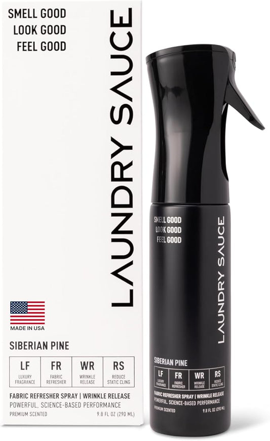 Laundry Sauce Fabric Refresher Spray, Odor-Fighting Fabric Refresher, Fragrance by LAUNDRYSAUCE