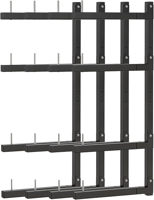 Lumber Storage Rack, Upgrade Cantilever Folding Lumber Rack Wall Mount by Olgsibb