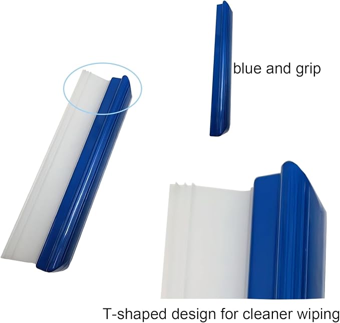 2pack 12inch Car Drying Squeegee Water Blade Universal Quick Drying Squeegee - Image 3