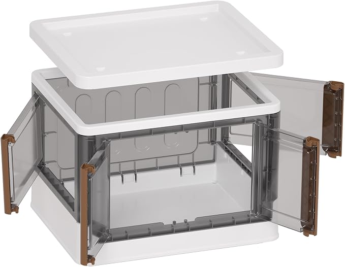 HAIXIN Cube Storage Bins with Lids, organization and storage with 4 Doors by HAIXIN