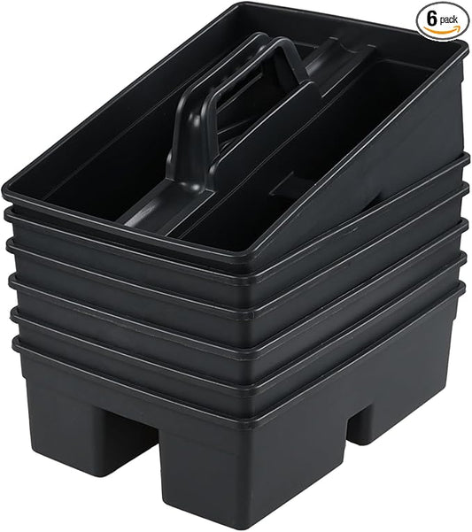 6 Pack Plastic Cleaning Caddy by Fiazony