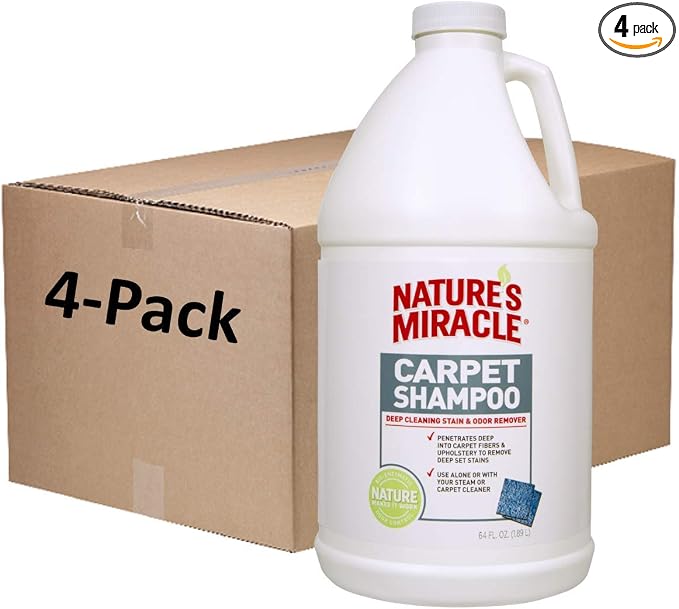Nature's Miracle Carpet Shampoo, Deep-Cleaning Stain and Odor Remover by NaturesMiracle