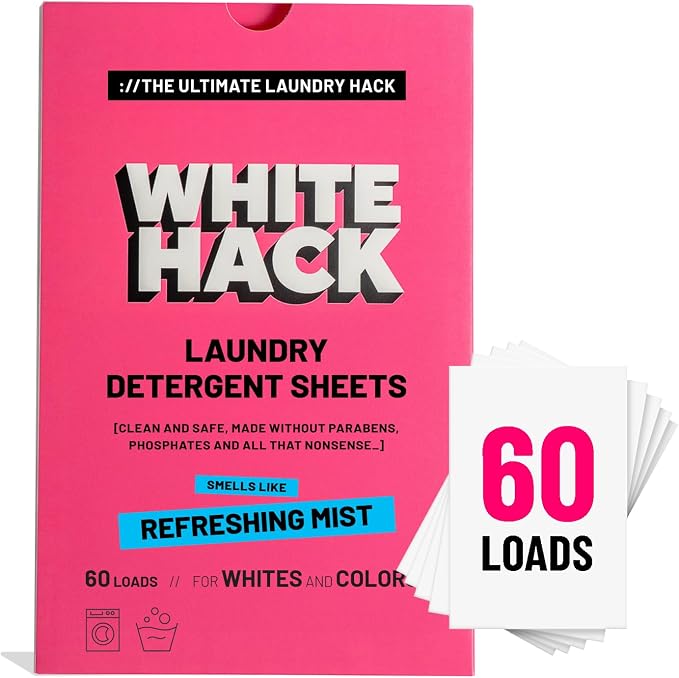 Laundry Detergent Sheets | Clothes Detergent Laundry Soap Sheets by WhiteHack