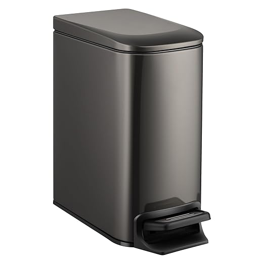 TIPGO Slim Bathroom Trash Can by TIPGO