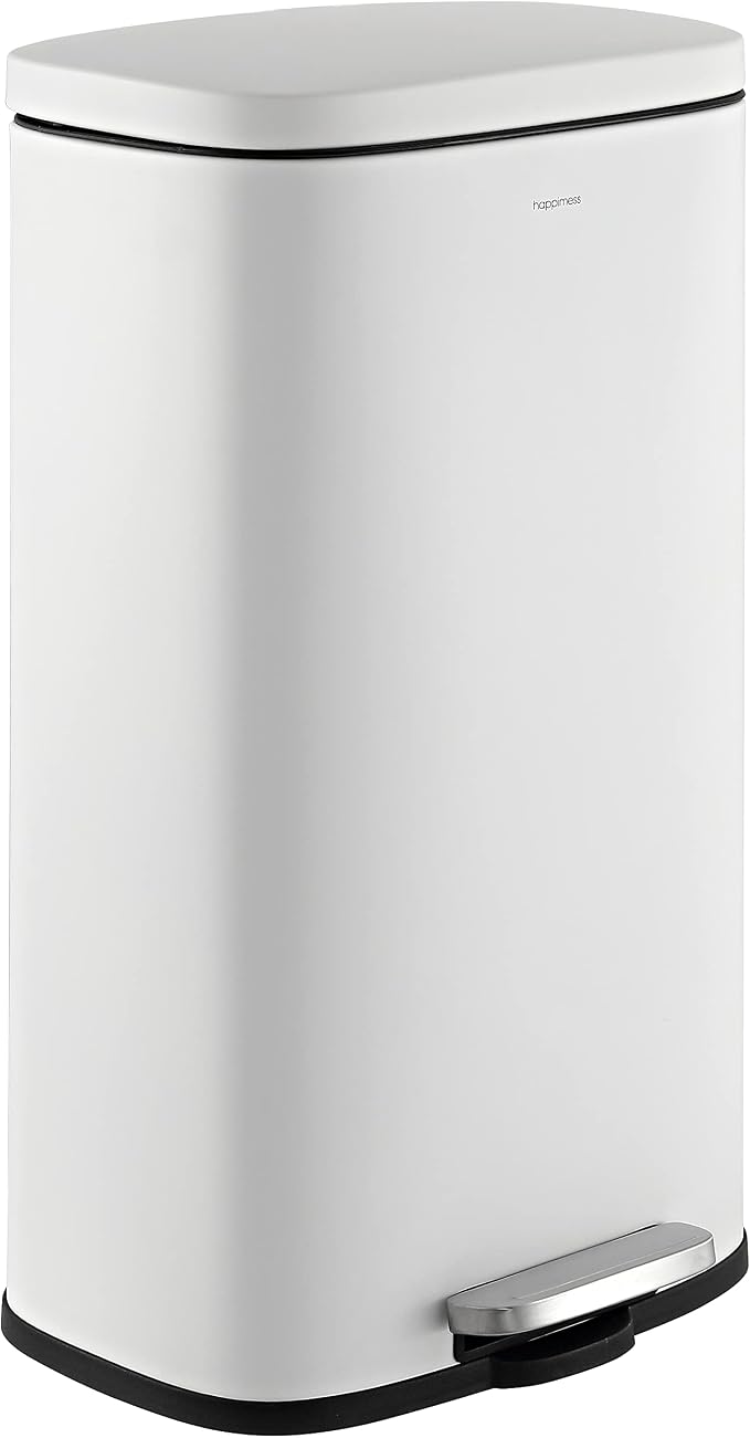 happimess HPM1011C Curtis 8-Gallon Step-Open Trash Can by Happimess