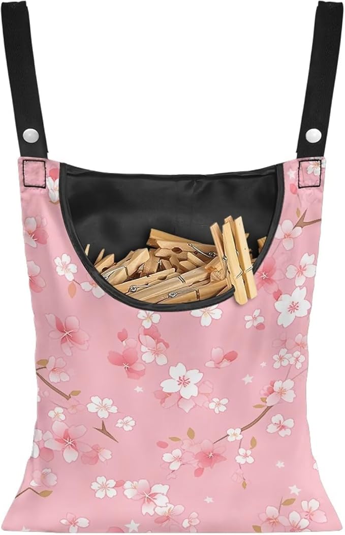 Clothespin Bag, Hanging Laundry Bag, Clothes Lines by Unknown