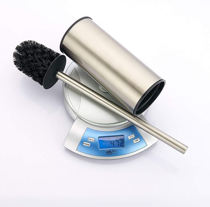 BGL Toilet Brush Holder Brushed Nickel, Stainless Steel 304 Brushed Nickel - Image 8