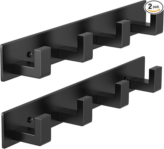 PMMASTO Coat Rack Wall Mount, Coat Hooks Wall Hooks by PMMASTO