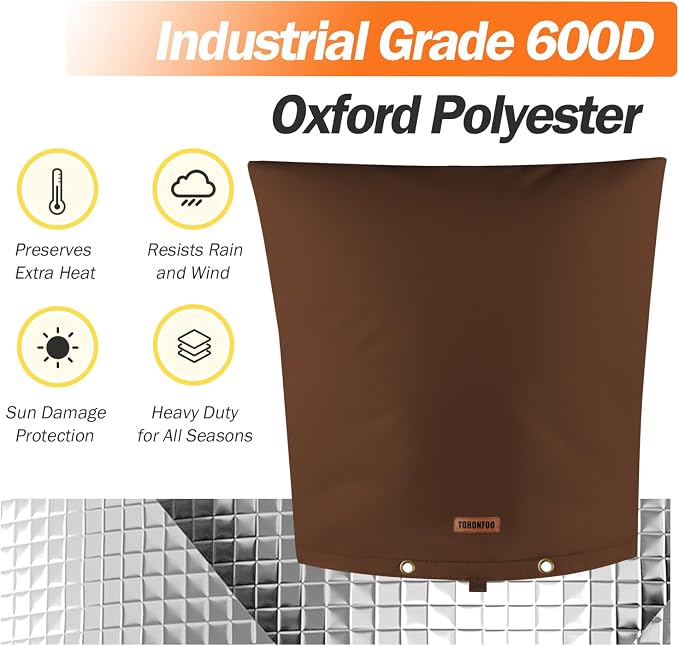 TOHONFOO Backflow Preventer Pipe Insulation Cover - Image 6