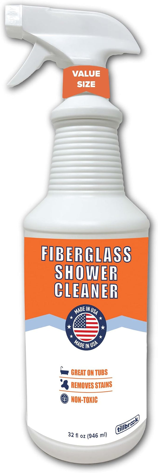 Fiberglass Shower Cleaner - 32 oz Fiberglass Cleaner by Unknown