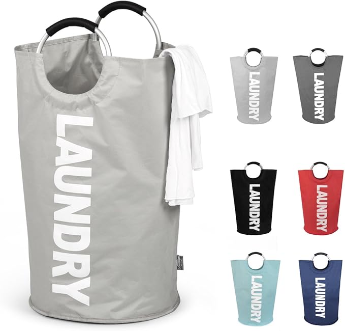 DOKEHOM 125L X-Large Collapsible Washing Laundry Basket Bag by DOKEHOM