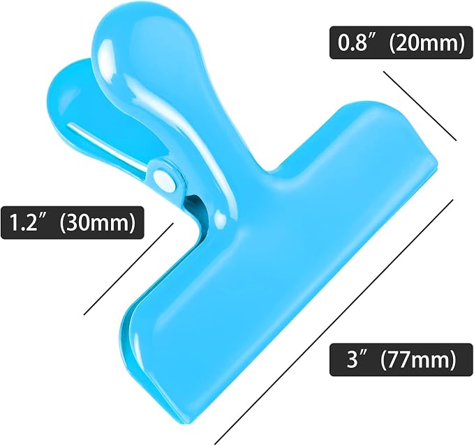 Bag Clips Heavy Duty Stainless Steel Chip Clips, Food Bags Clamp Great - Image 2
