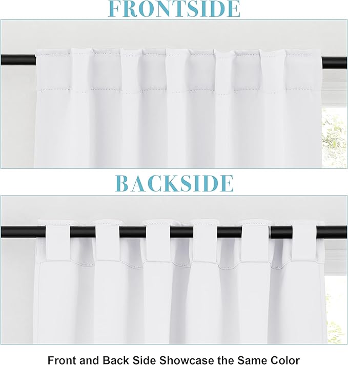 RYB HOME Small Window Curtains - Image 4