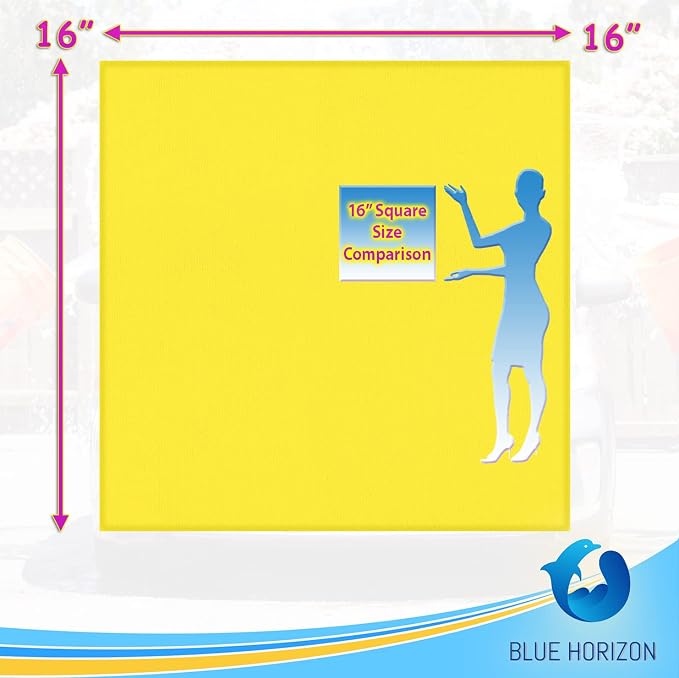 Blue Horizon Microfiber Cleaning Towels, Ultra Soft Plush Washcloth, Household - Image 9