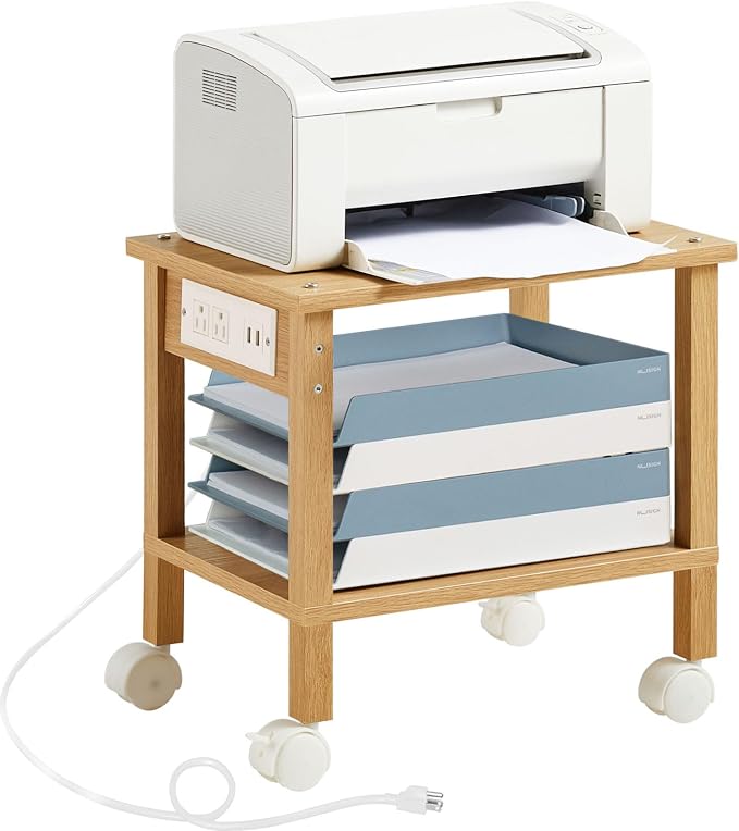 Lerliuo Under Desk Printer Stand by Lerliuo