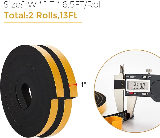 13 Feet Weather Stripping Door Seal, Window Insulation - Image 3