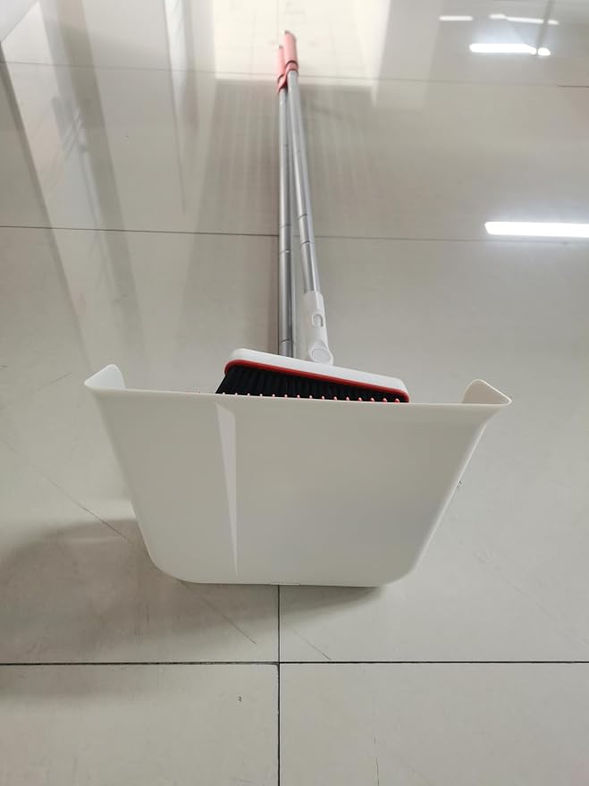 JEHONN Broom and Dustpan Set for Home, Long Handle Lightweight 180 Degree - Image 10