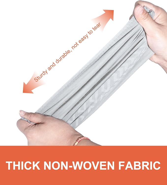 Shoe Covers Disposable 200 Pack, Non-Woven Booties - Image 5