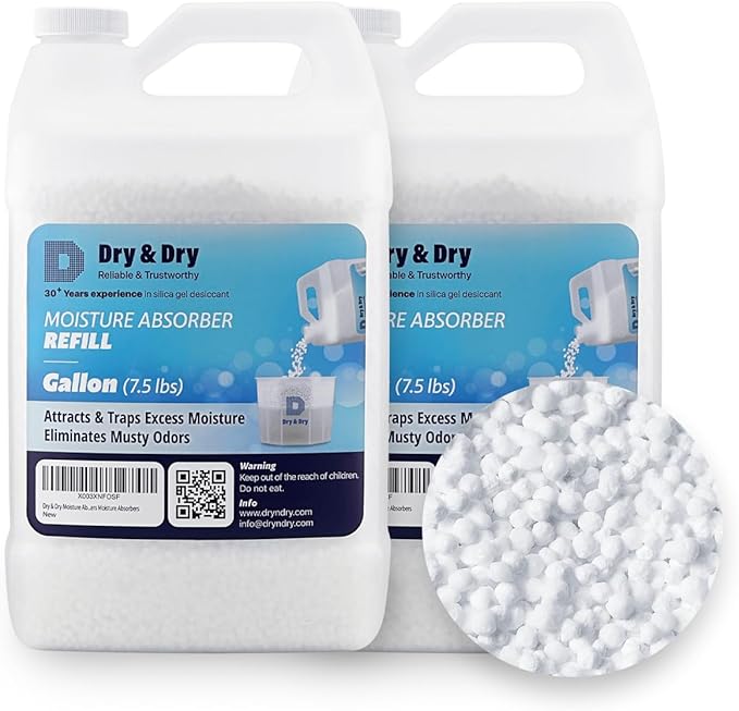 Dry & Dry Moisture Absorbers Refill Beads by DryDry