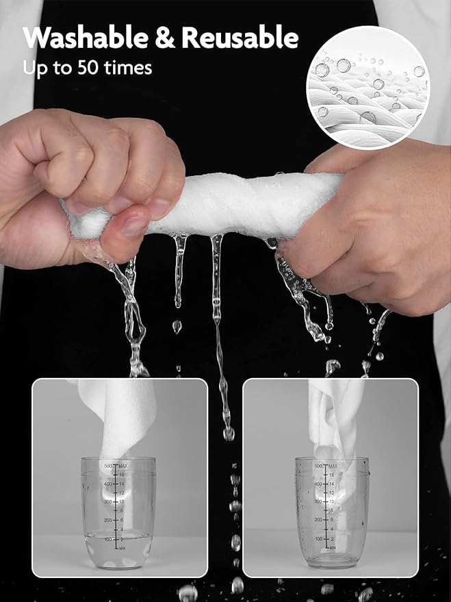 Fantasticlean Microfiber Cleaning Cloth Roll -90 Pack, Tear Away Microfiber - Image 7