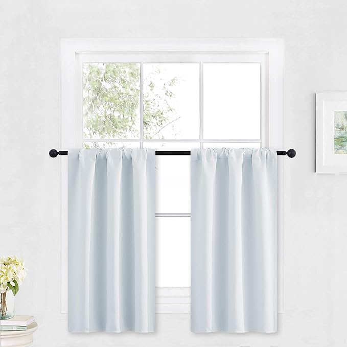 RYB HOME White Curtains for Bedroom by RYBHOME