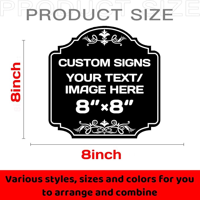 Personalized Aluminum Metal Signs - Image 2